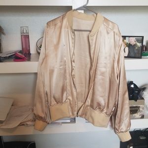 Golden bowler jacket